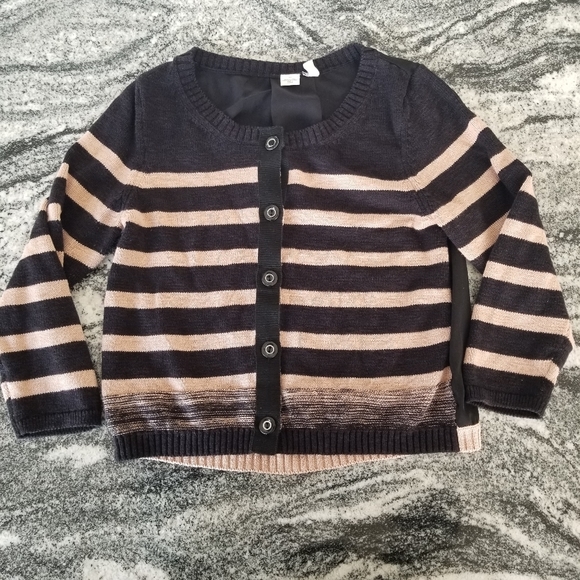 Moth Tops - Antropologie Moth Cardigan with Silky Reverse